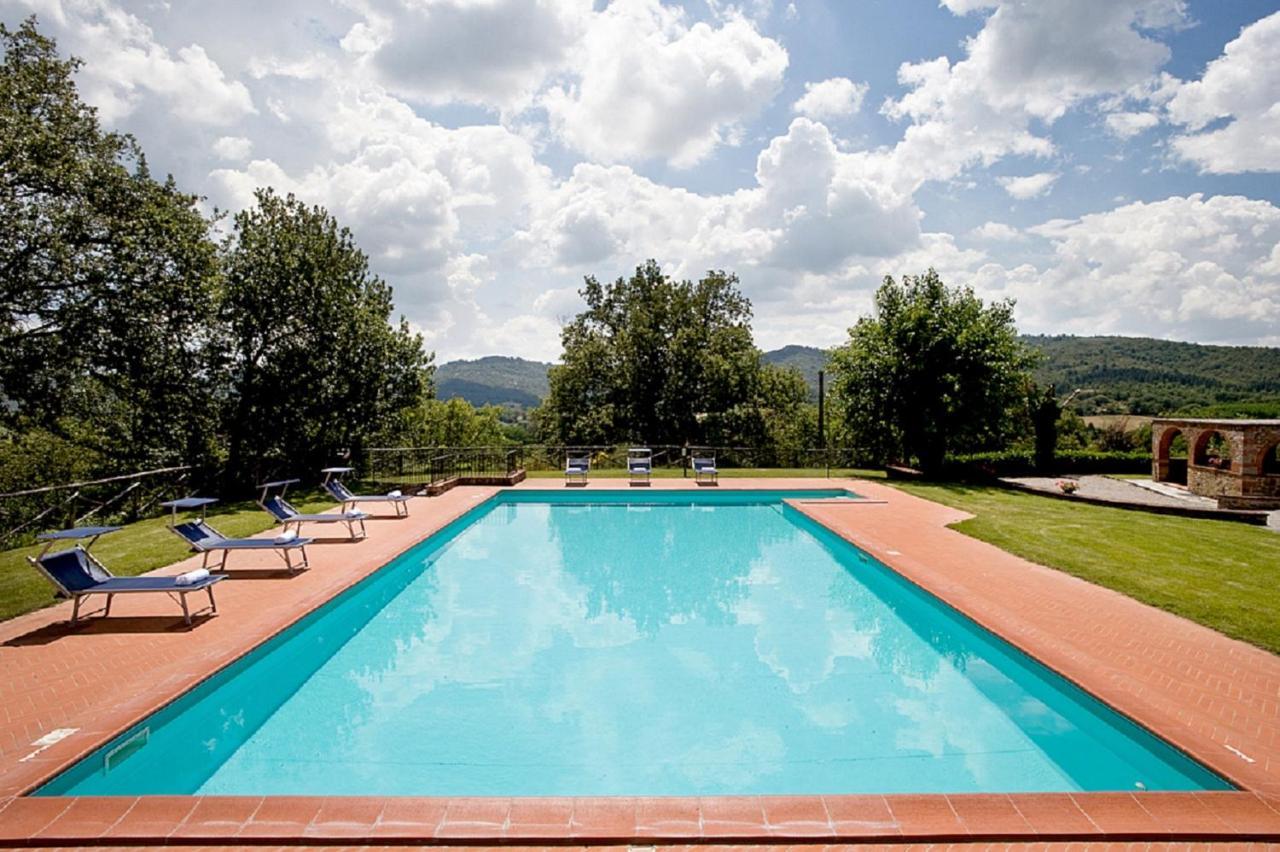 Agriturismo L'Incrociata Bucine Bagian luar foto