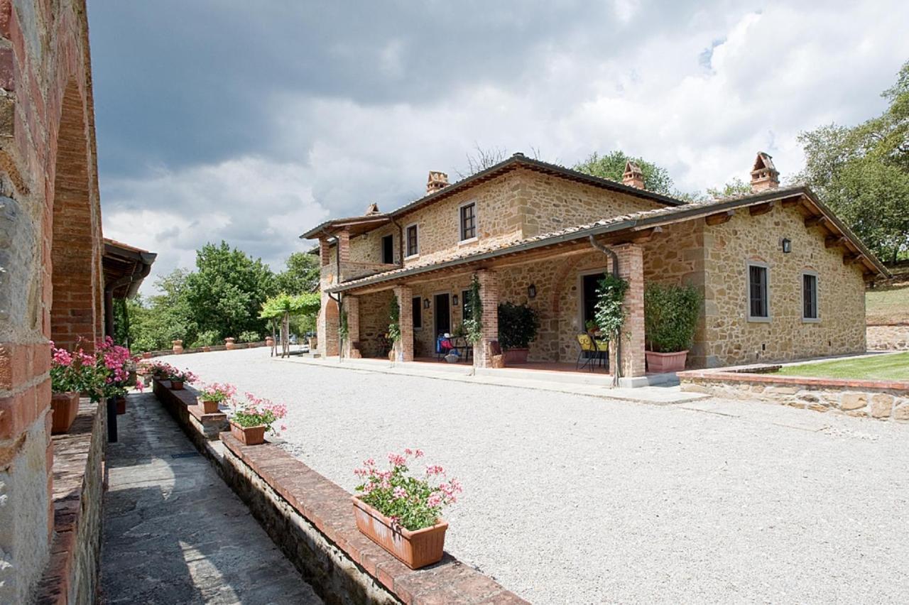 Agriturismo L'Incrociata Bucine Bagian luar foto