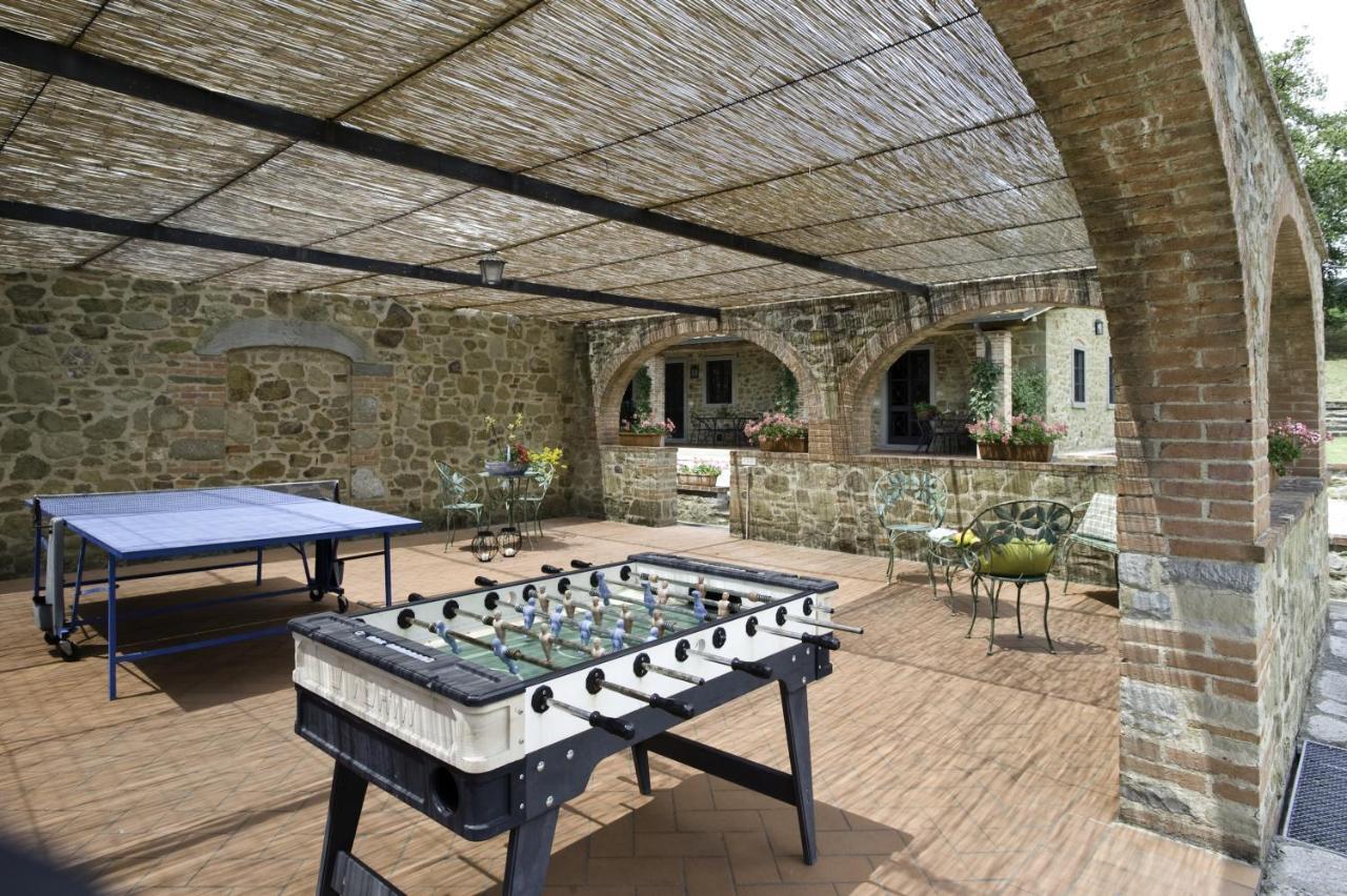 Agriturismo L'Incrociata Bucine Bagian luar foto