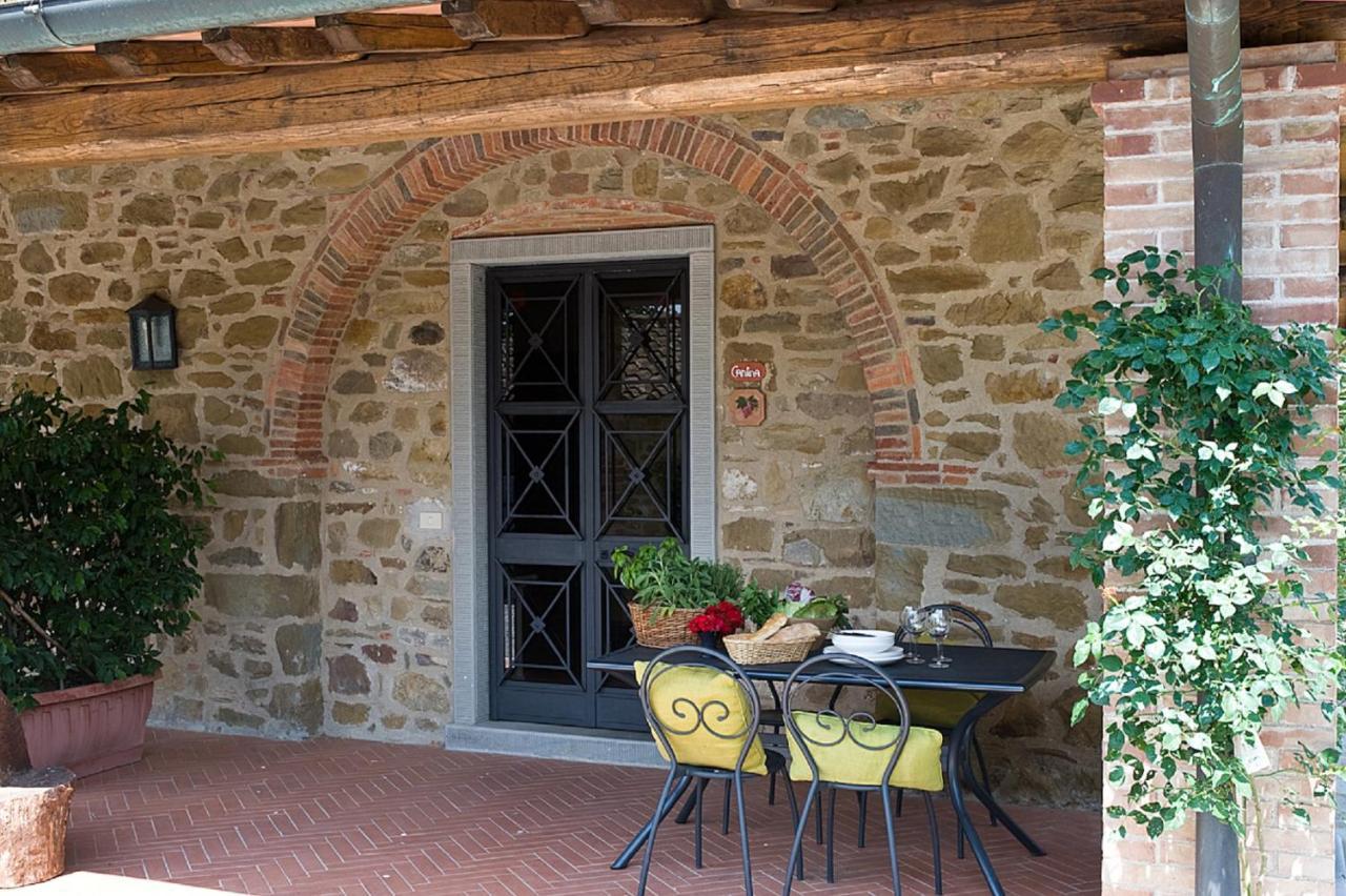 Agriturismo L'Incrociata Bucine Bagian luar foto