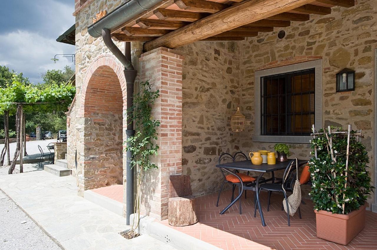 Agriturismo L'Incrociata Bucine Bagian luar foto