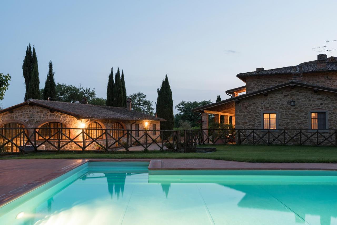 Agriturismo L'Incrociata Bucine Bagian luar foto
