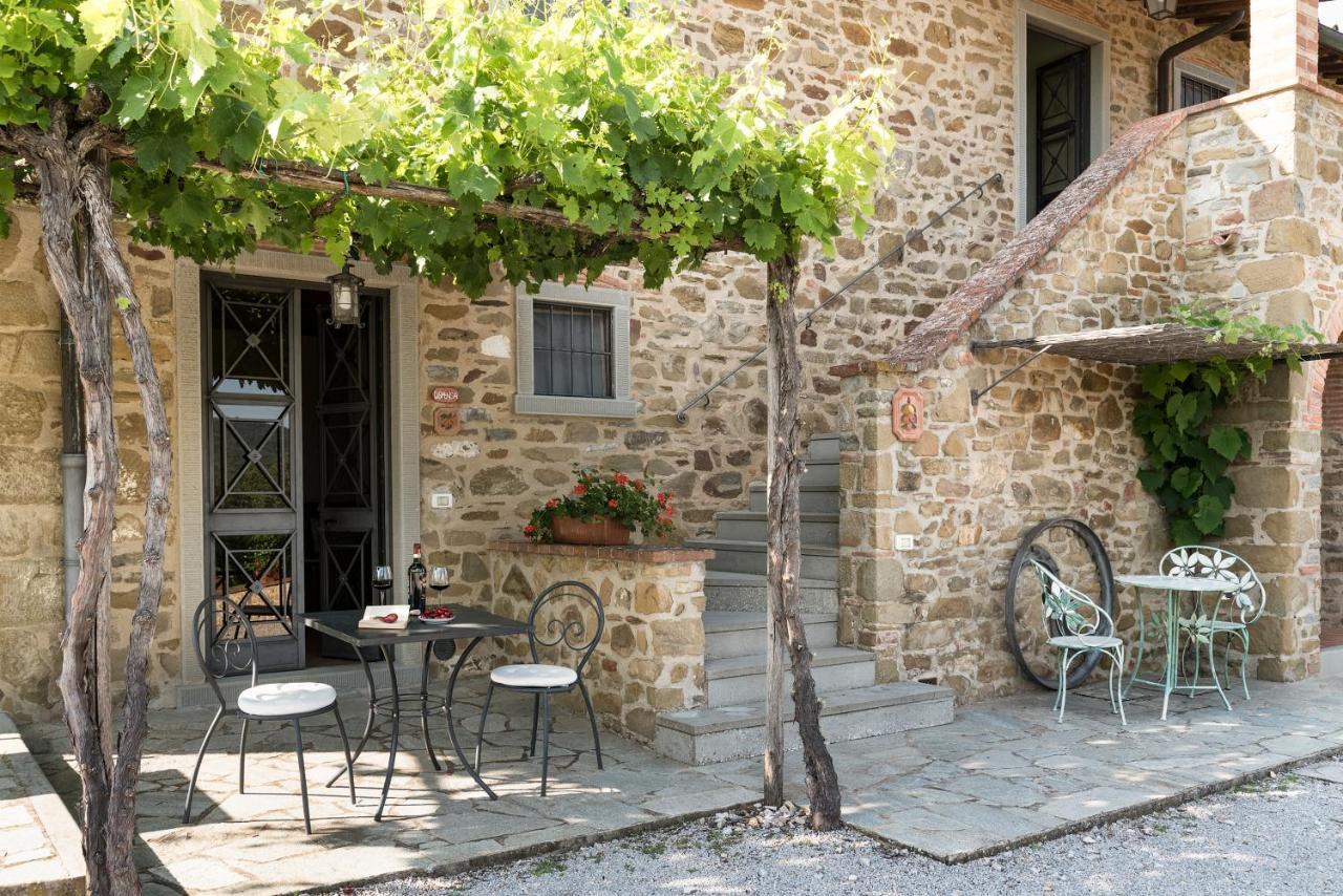 Agriturismo L'Incrociata Bucine Bagian luar foto