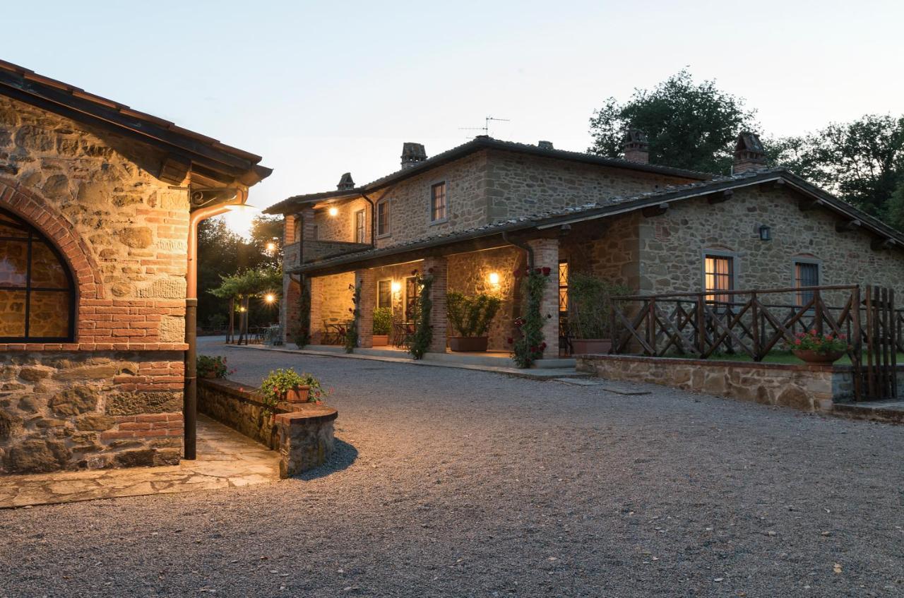 Agriturismo L'Incrociata Bucine Bagian luar foto