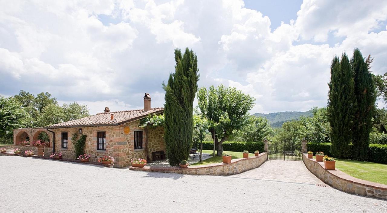 Agriturismo L'Incrociata Bucine Bagian luar foto